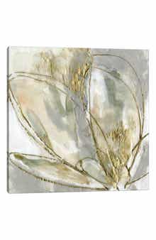 iCanvas Blooming Gold II by Jennifer Goldberger Canvas Wall Art