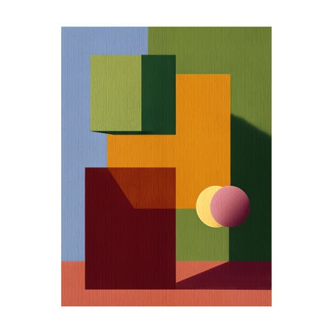 Form and Structure No. 11 Geometric Abstract Art Print