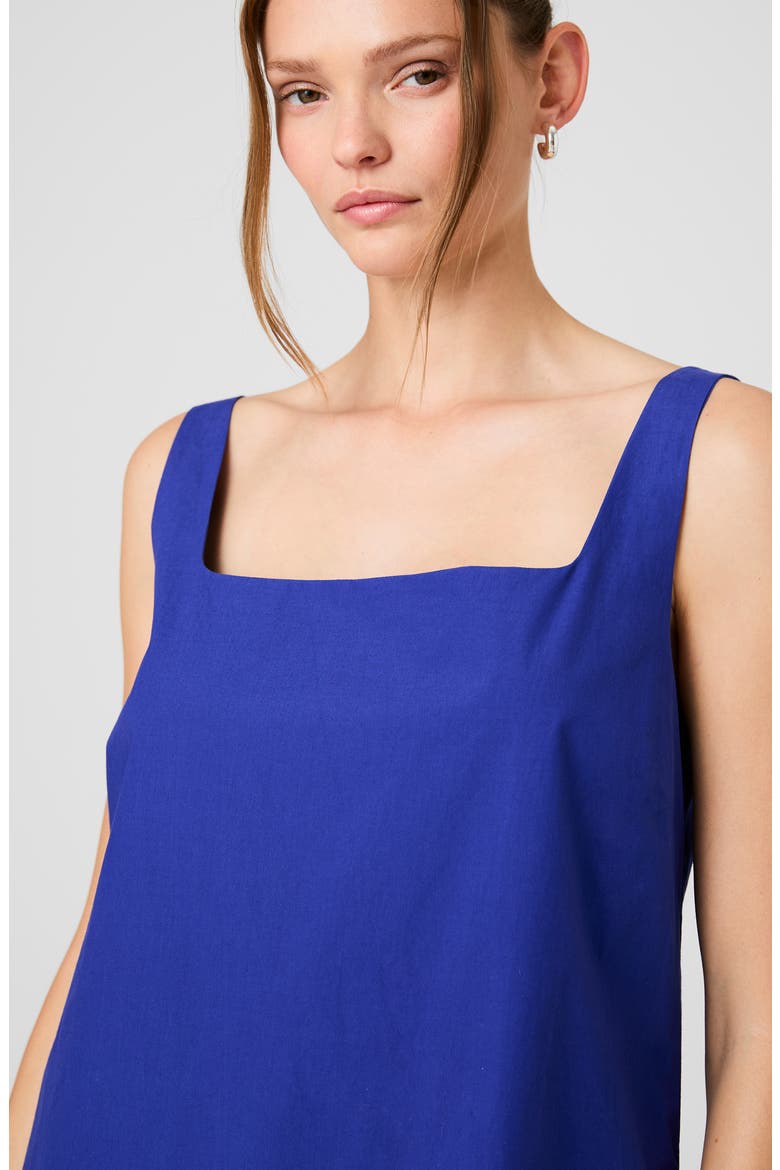 Alissa Cotton Shift Minidress, Alternate, color, ELECTRIC INDIGO