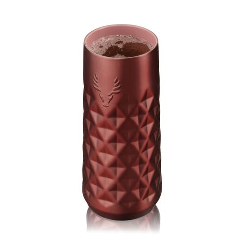 Viski Paragon Stainless Steel Champagne Flute In Vintage Rose
