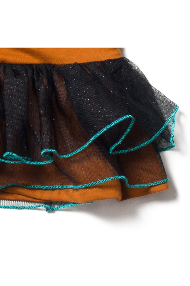 Hooded Tutu Tee and Leggings Set, Alternate, color, Scooby Doo Brown