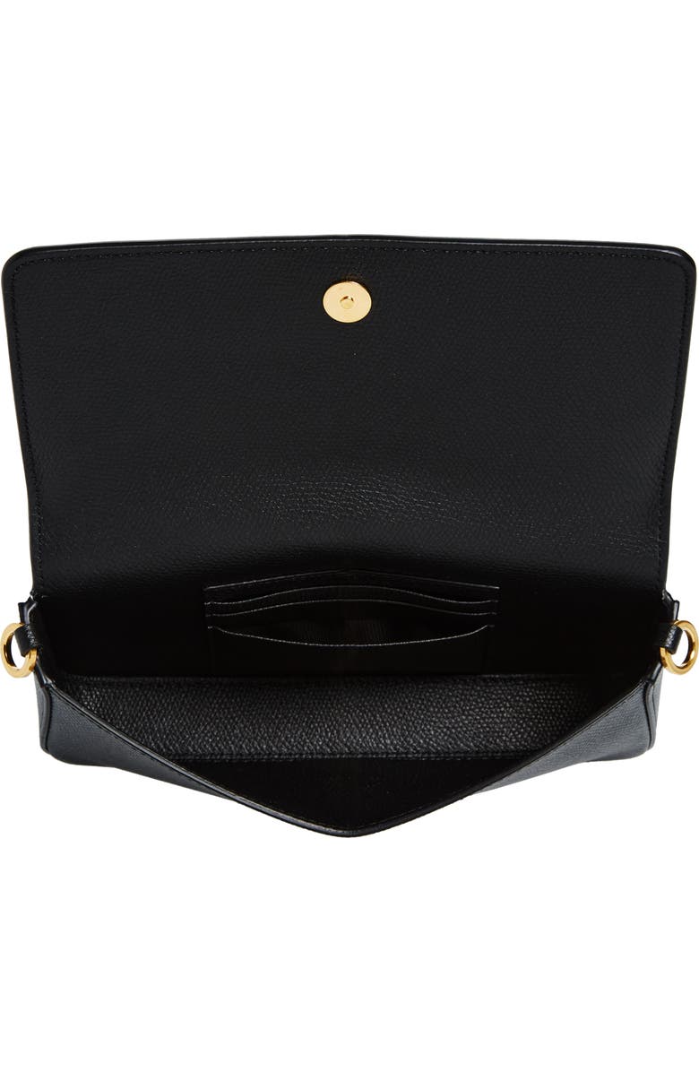 Valentino Garavani VLOGO Signature Leather Crossbody Pouch Bag, Alternate, color,