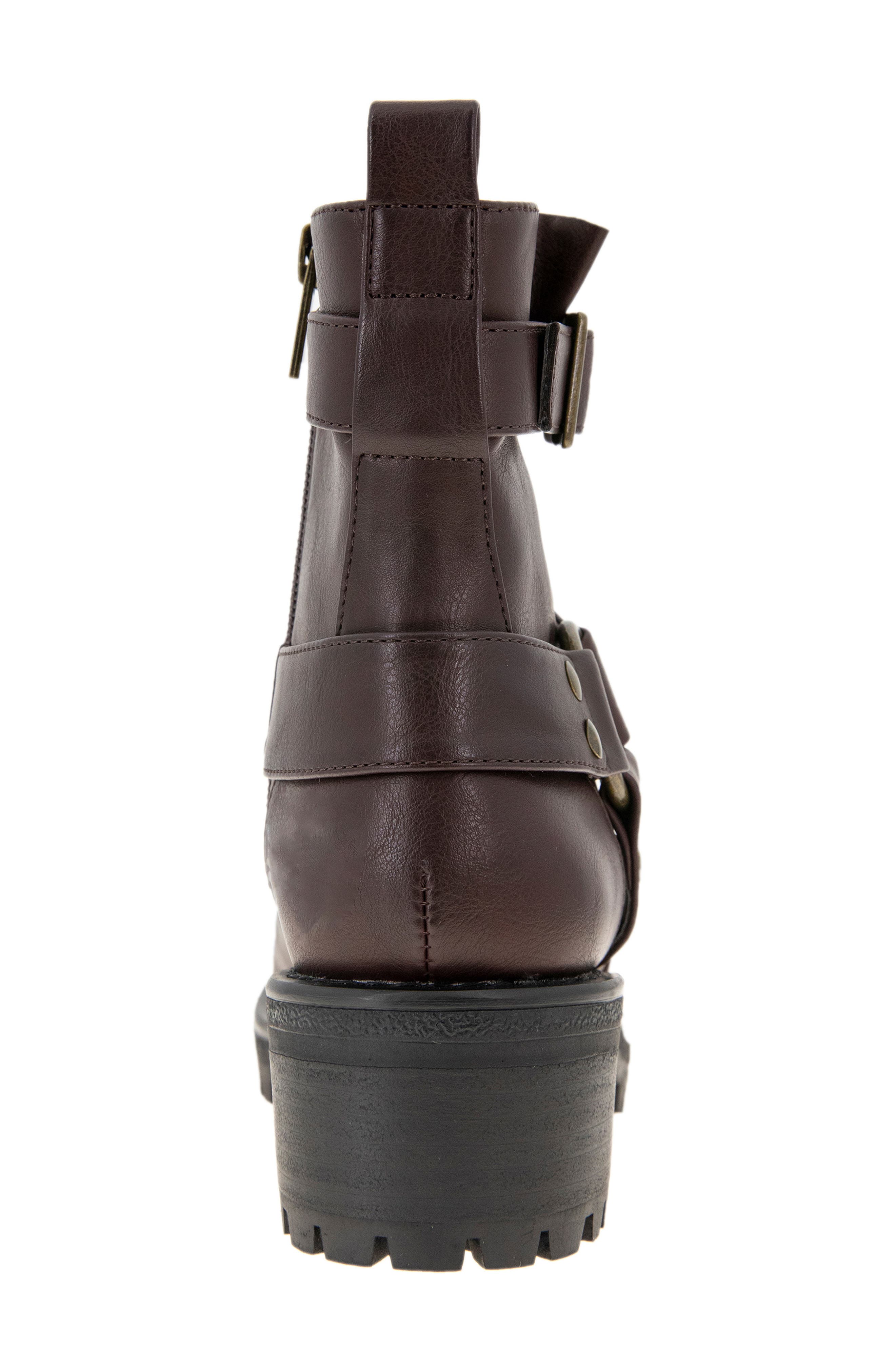 Reaction Kenneth Cole Beryl O-Ring Harness Boot, Alternate, color, Mid Brown