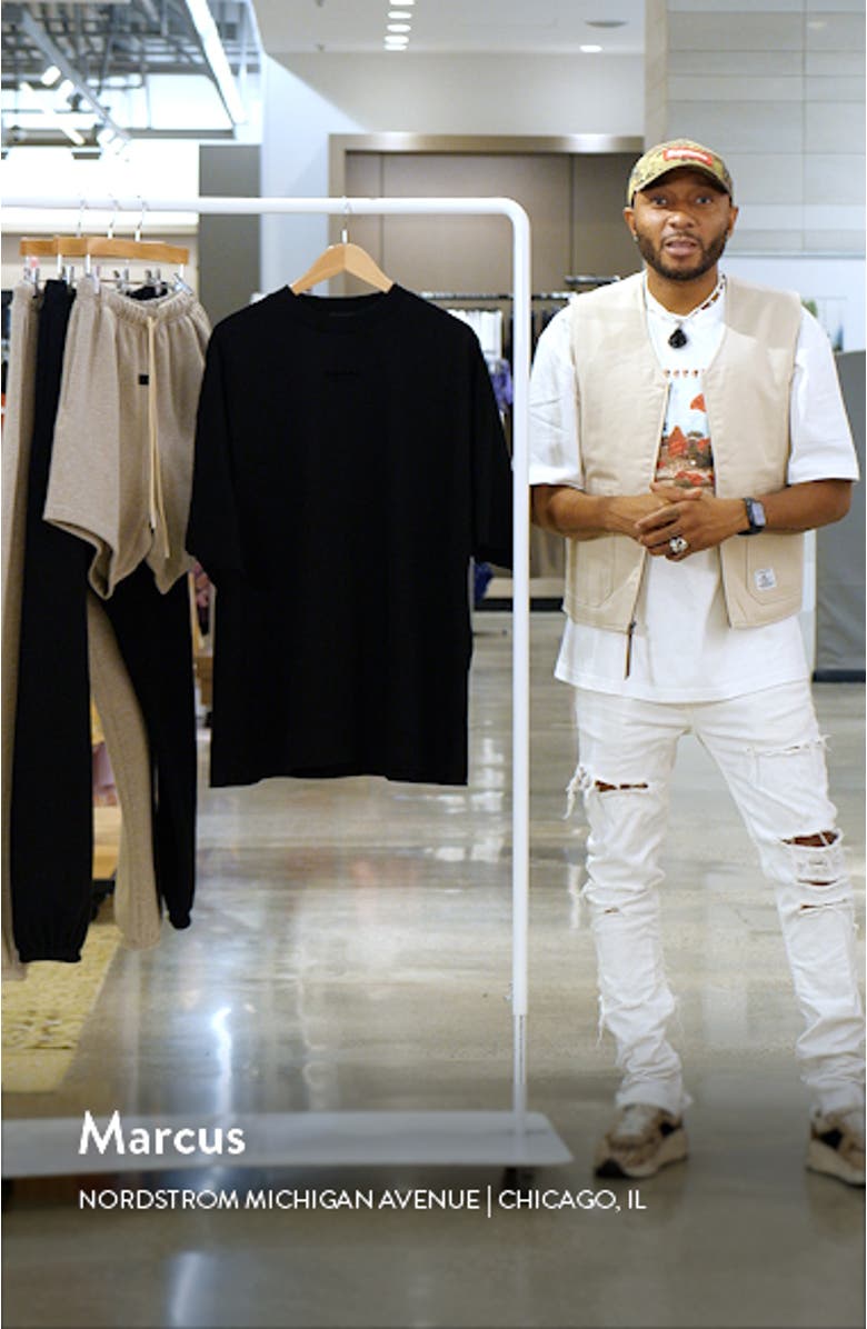 Essentials Logo Cotton T-Shirt, sales video thumbnail