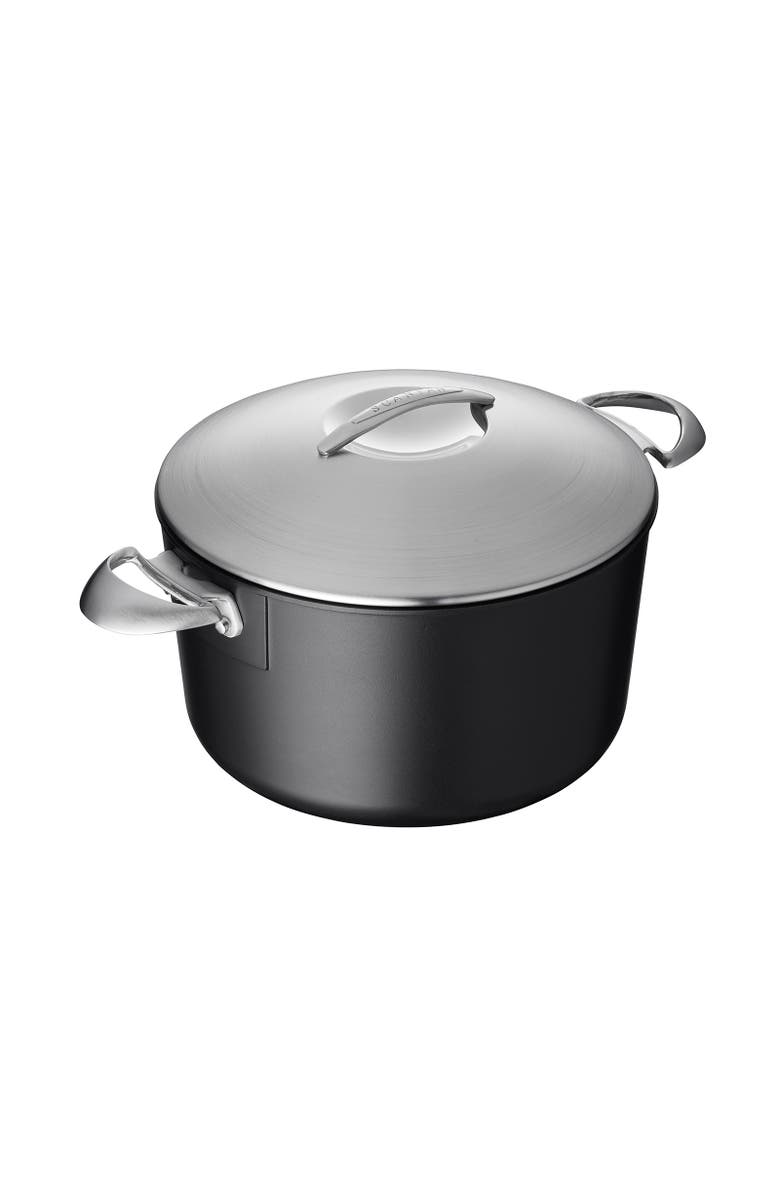 Scanpan Professional 6 Quart Dutch Oven W/Lid, Main, color, Black