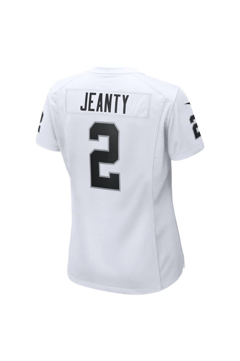 Women's Nike Ashton Jeanty  White Las Vegas Raiders  Game Jersey, Alternate, color, White