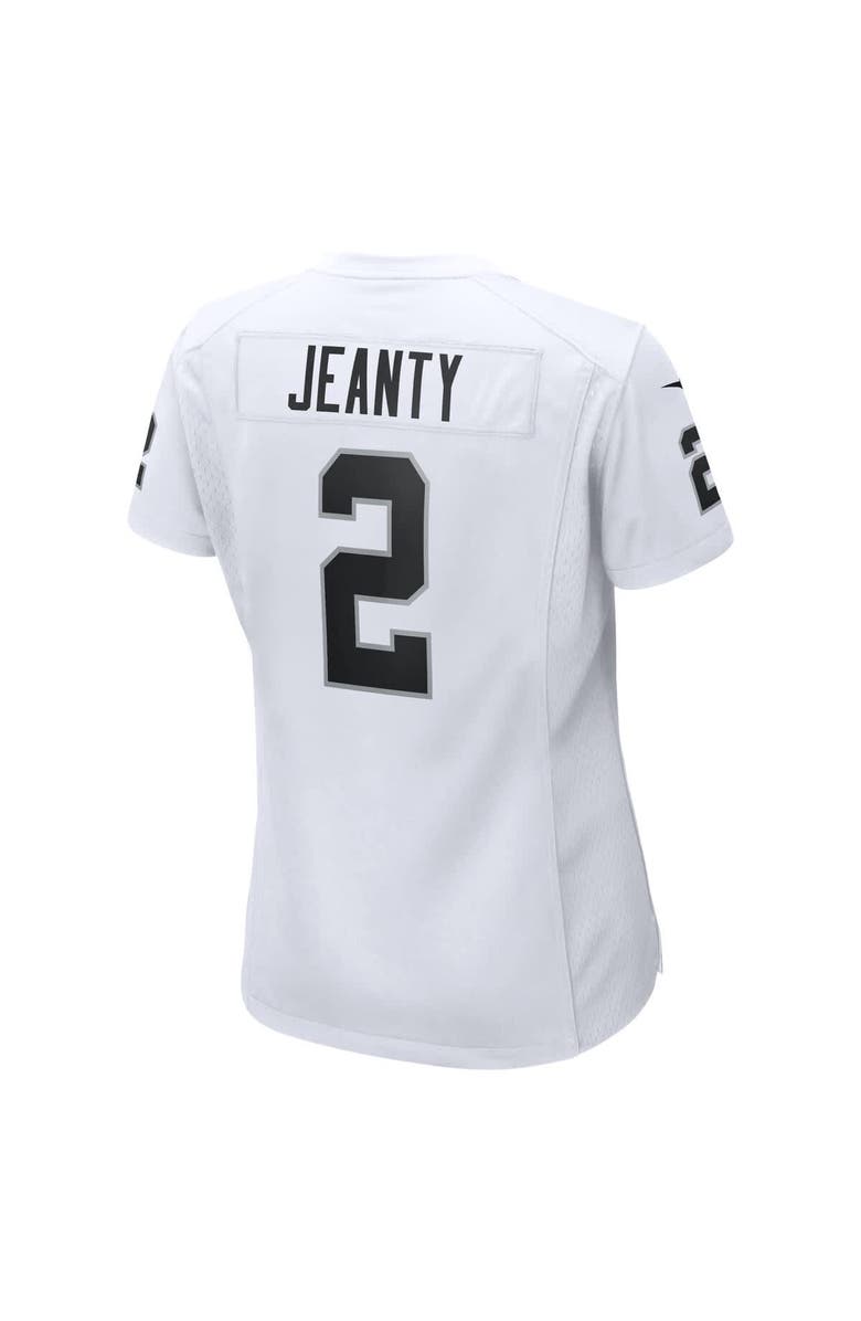 Nike Women's Nike Ashton Jeanty White Las Vegas Raiders Game Jersey, Alternate, color, White