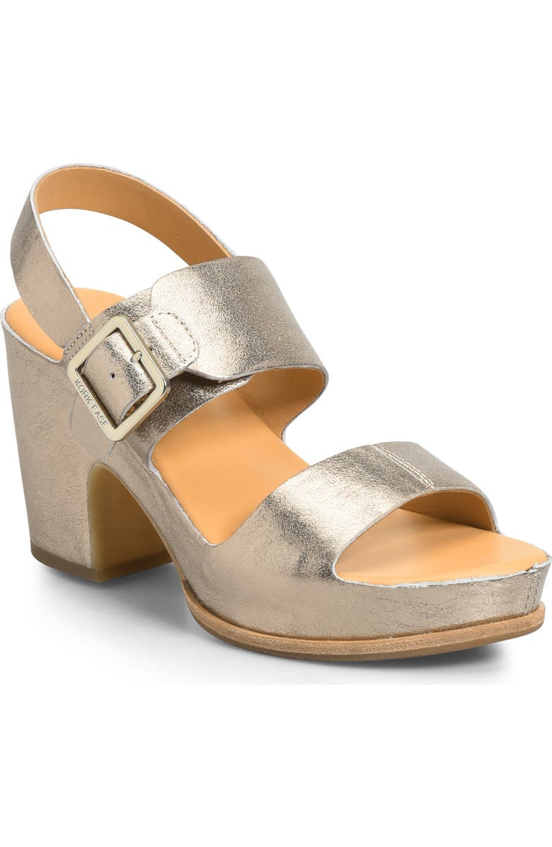 Kork-Ease<sup>®</sup> San Carlos Platform Sandal, Main, color, Gold