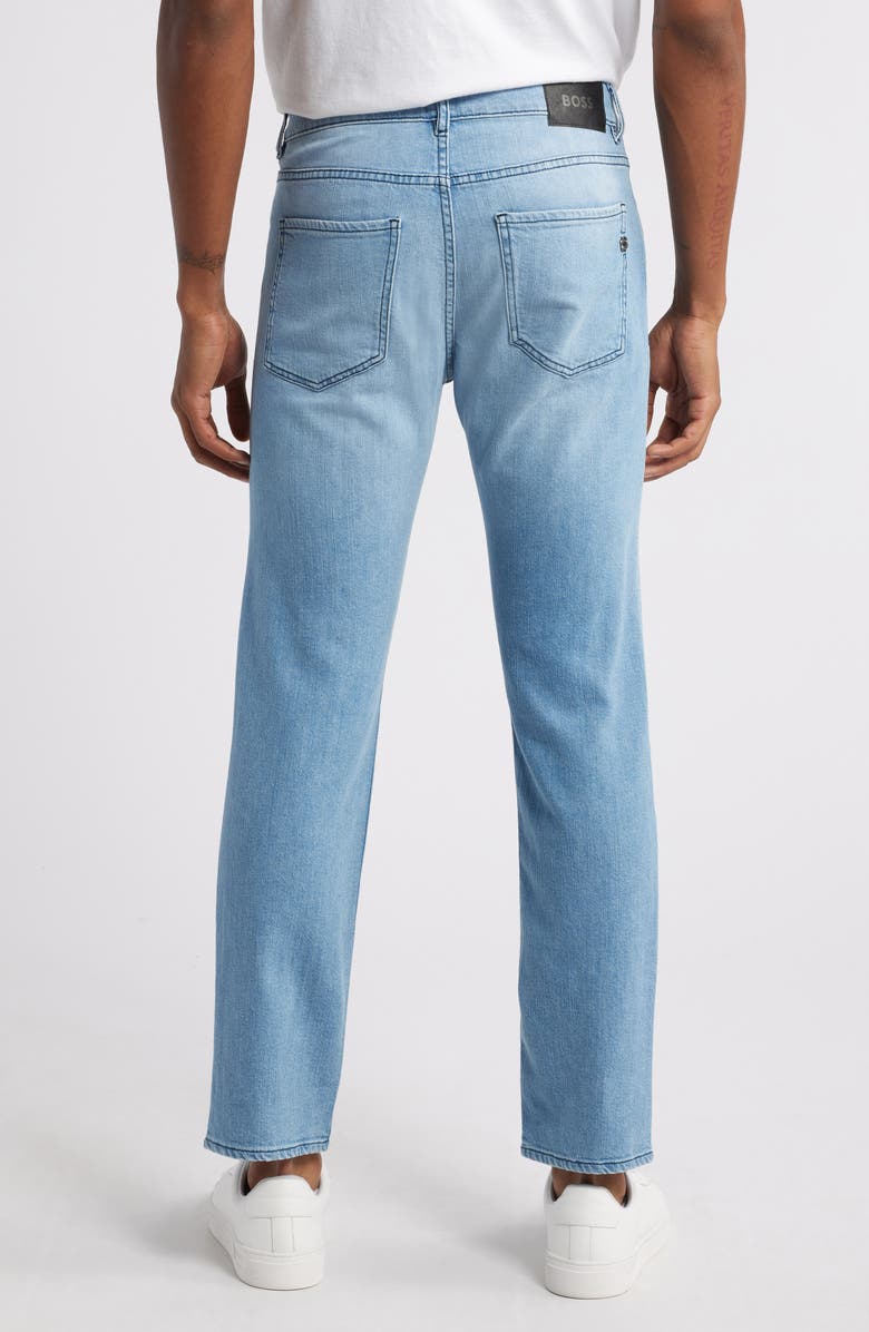 BOSS Delaware Slim Fit Jeans, Alternate, color, Aqua