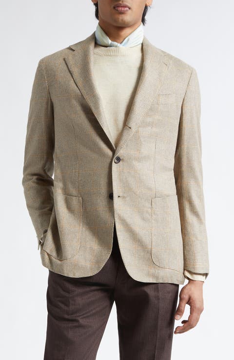 Waverly Check Silk Sport Coat