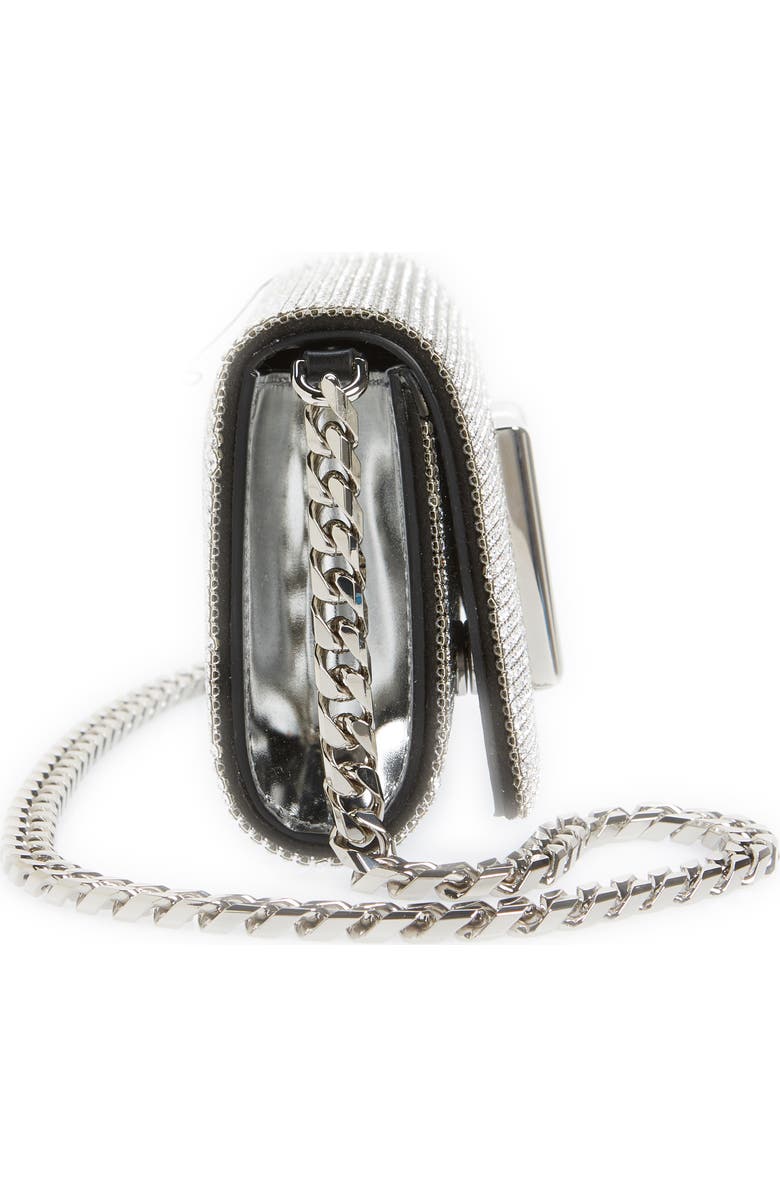 Dolce&Gabbana DG Logo Crystal Mesh Shoulder Bag, Alternate, color,