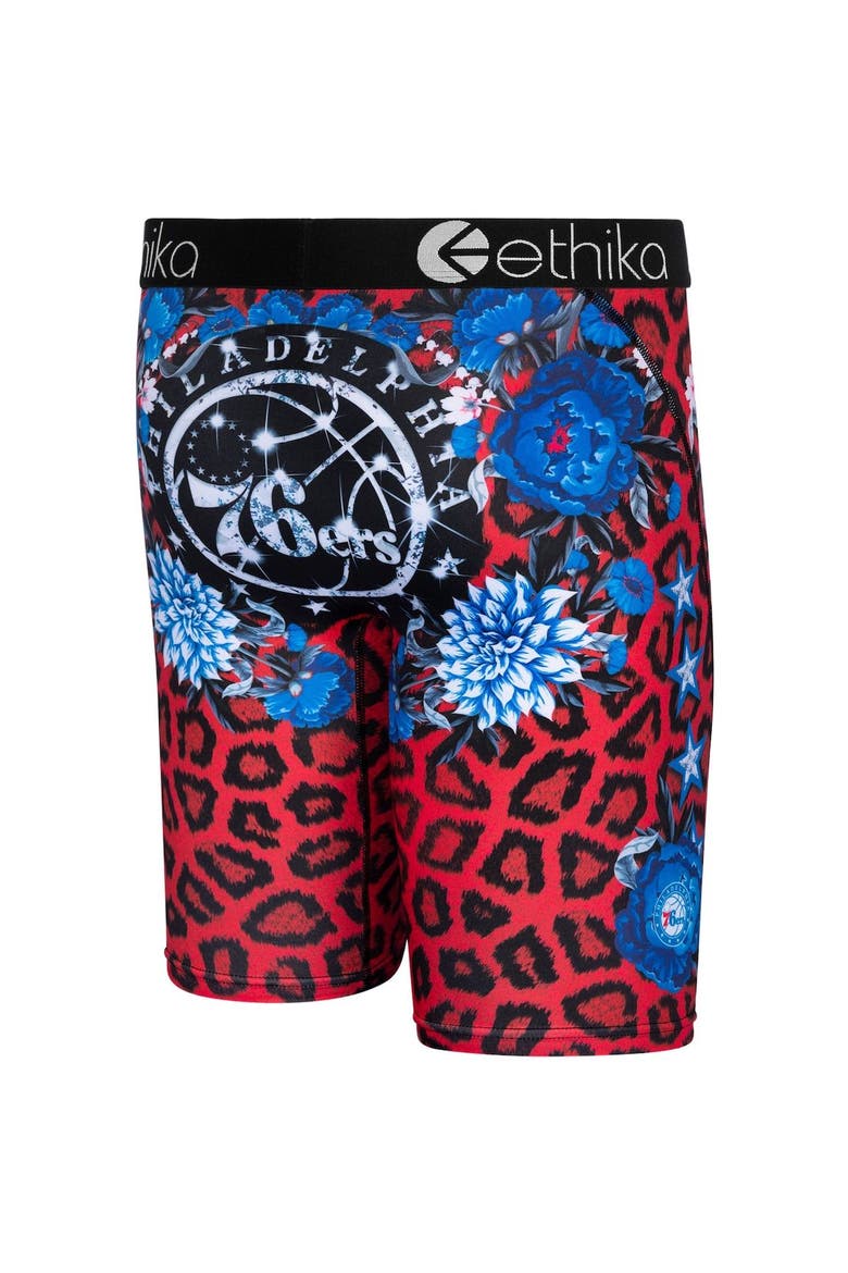 Men's Ethika Philadelphia 76ers Fashion Bling Boxer Briefs, Alternate, color, Blue