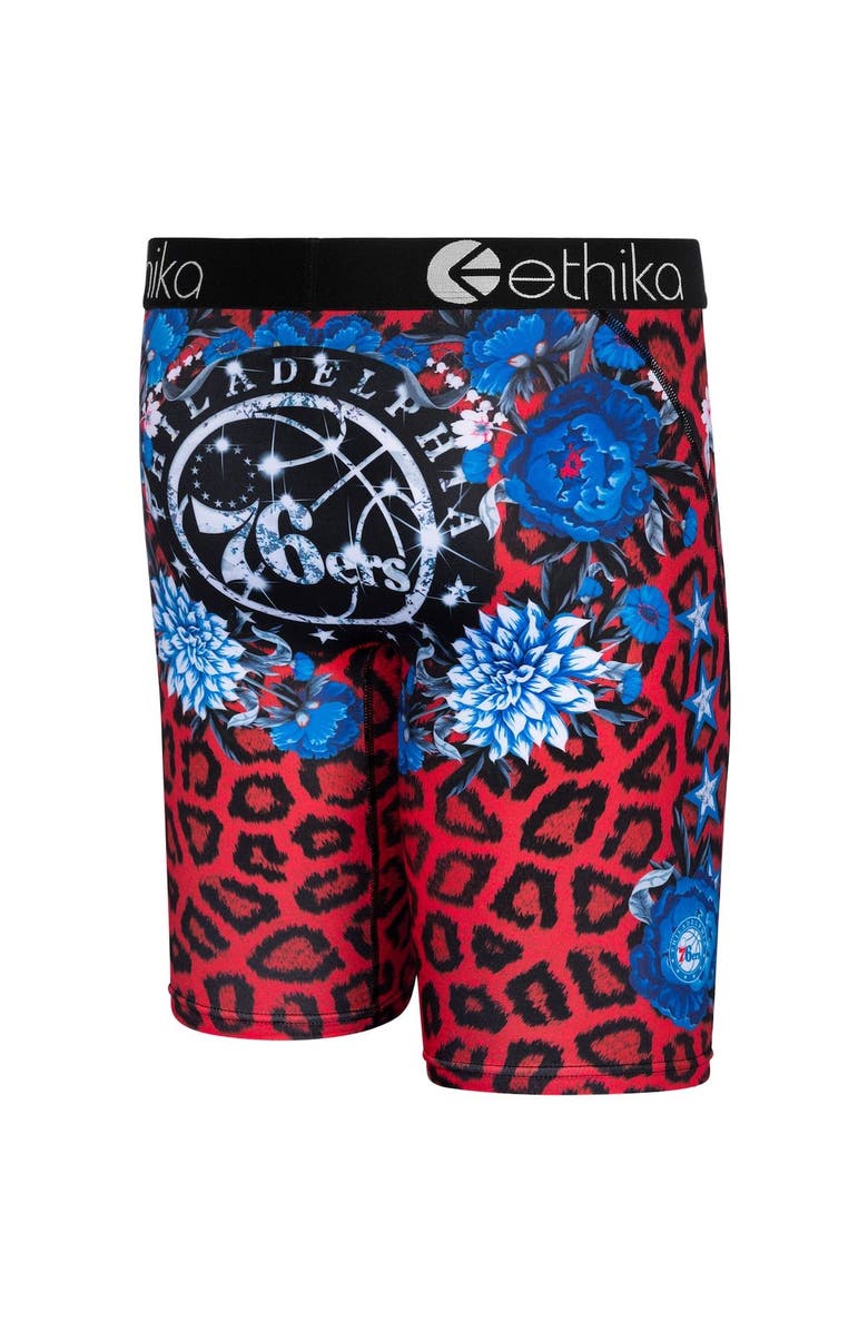 Ethika Men's Ethika Philadelphia 76ers Fashion Bling Boxer Briefs, Alternate, color, 