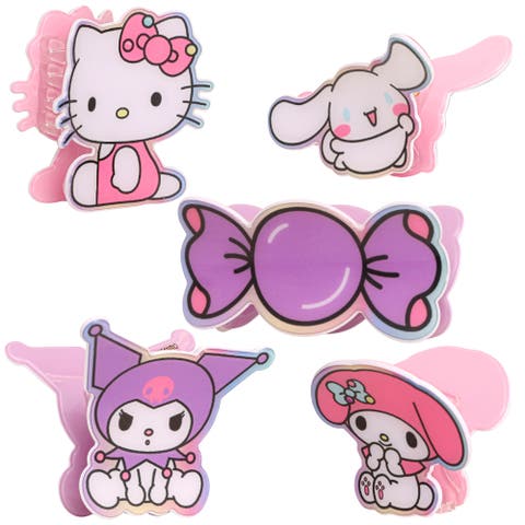 and Friends Small Hair Clips 5-Piece Set Official License