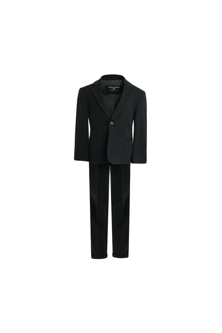 Slim-Fit Suit Set, Main, color, Black