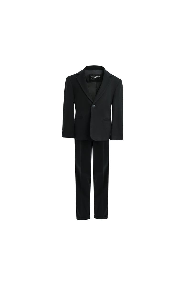 MOUSTACHE Slim-Fit Suit Set, Main, color, Black