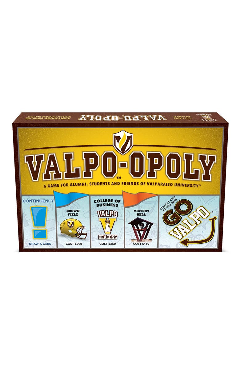 Late for the Sky Valpoopoly Monopoly Board Game, Alternate, color, Multicolored