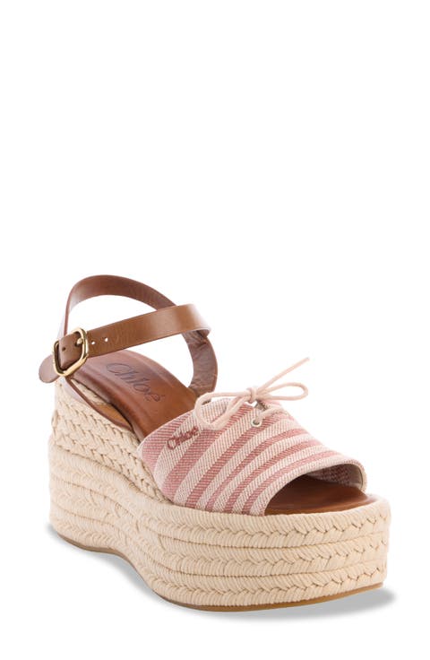 Isla Espadrille Platform Wedge Sandal (Women)