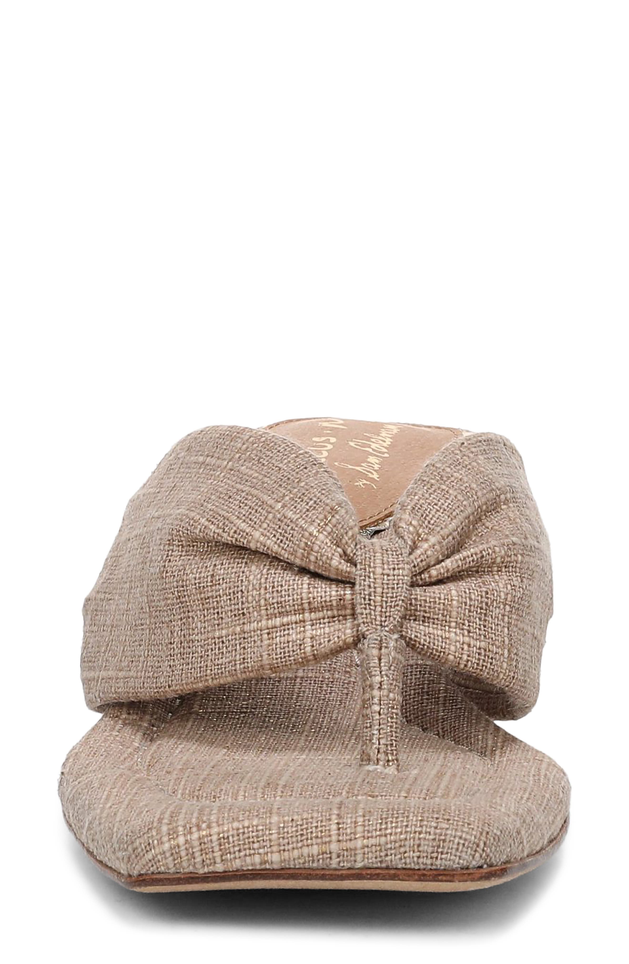 Circus NY by Sam Edelman Colette Block Heel Sandal, Alternate, color, Natural Gold