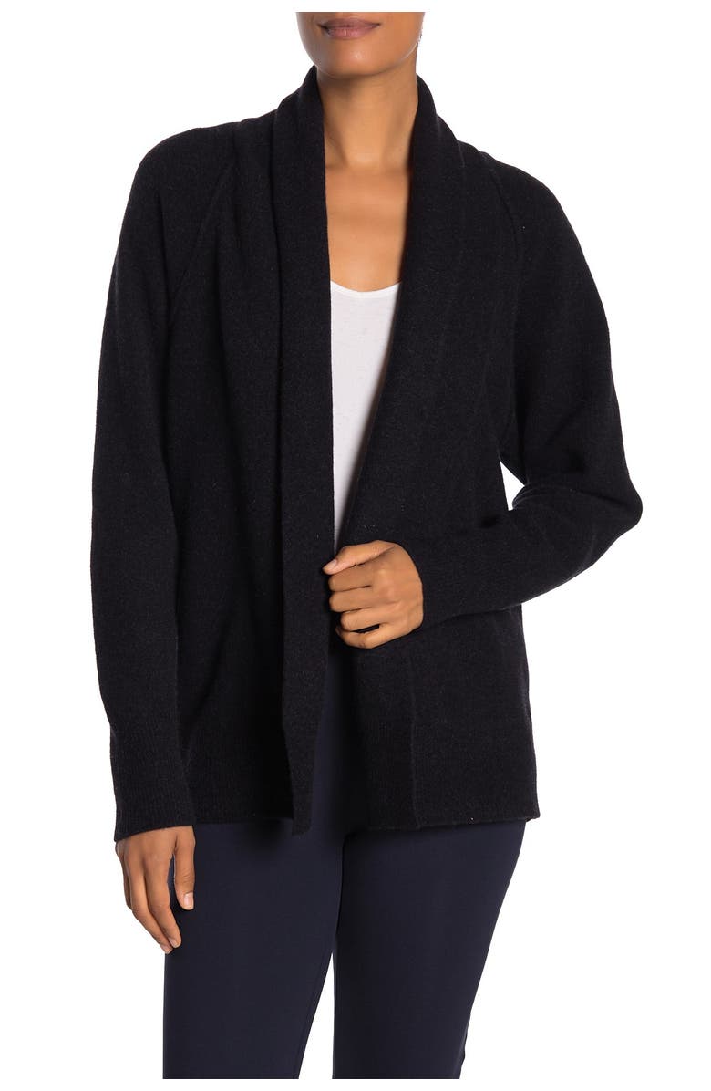 James Perse Shawl Collar Wool Blend Cardigan, Main, color, 