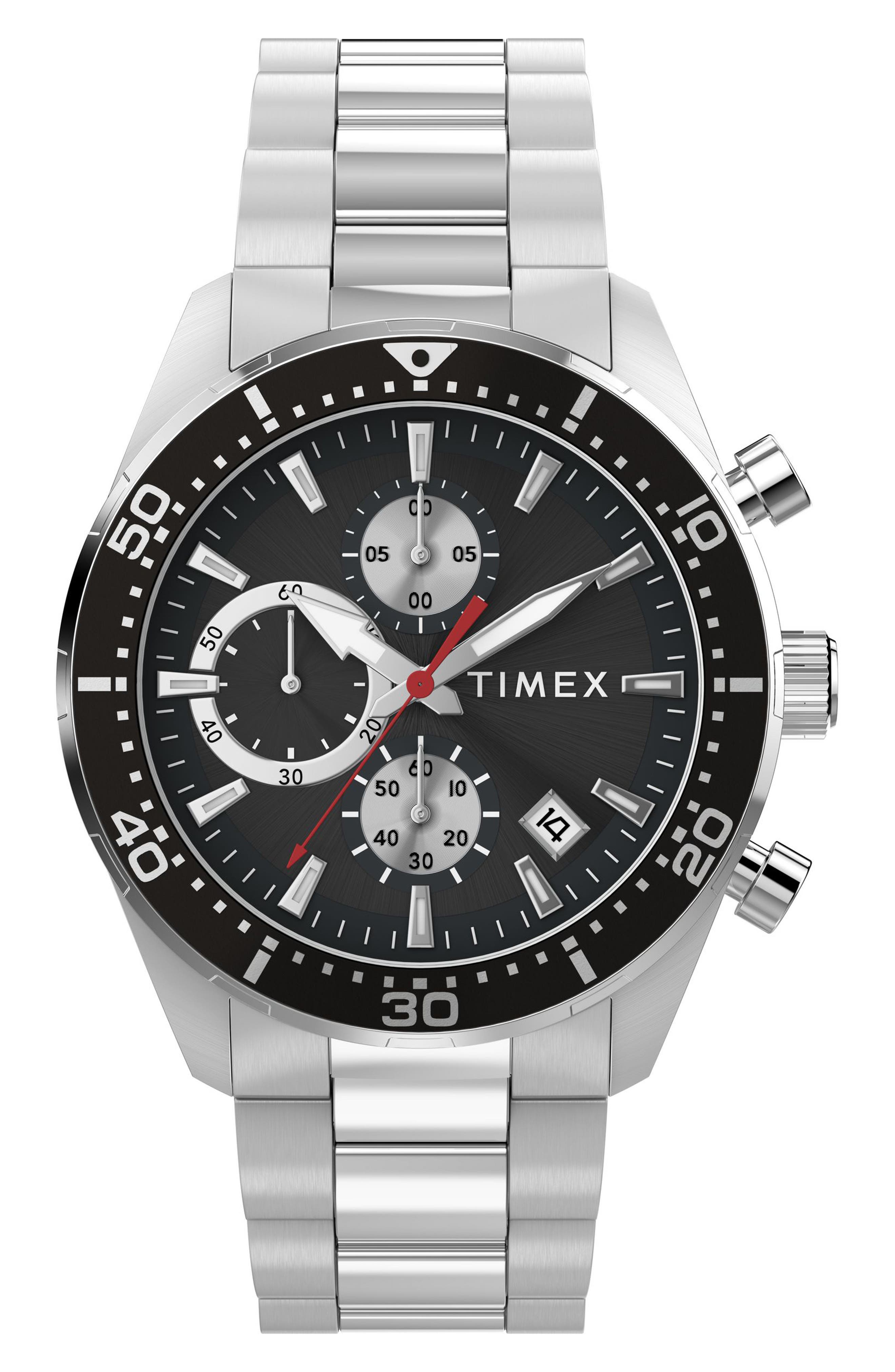 selected BLACK/ SILVER-TONE