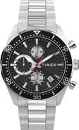 Timex® Ridgefield Chronograph Bracelet Watch, 42mm