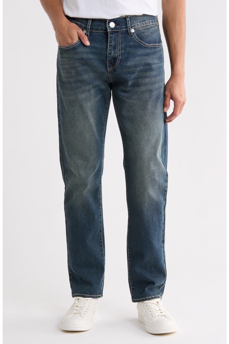 Geno Big T Relaxed Slim Jeans, Main, color, MEDIUM COWBOYS WORK