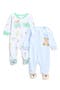 2-Pack Assorted Sleep & Play Footies