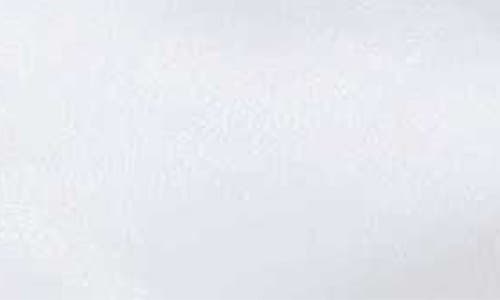 Shop Betsey Johnson Solid Satin Sheet Set In White