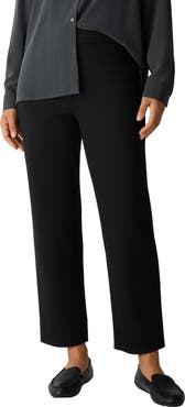 Eileen Fisher Double Knit Lantern Ankle Pants