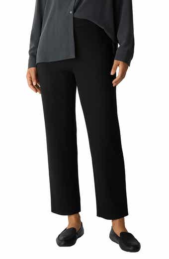 Double Knit Lantern Ankle Pants