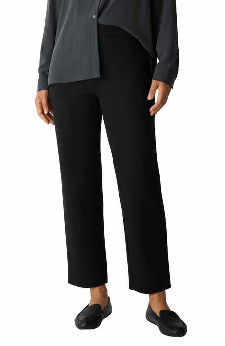 Double Knit Lantern Ankle Pants