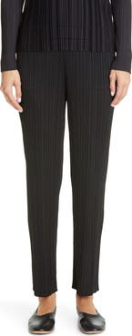Pleats Please Issey Miyake Pleated Ankle Pants
