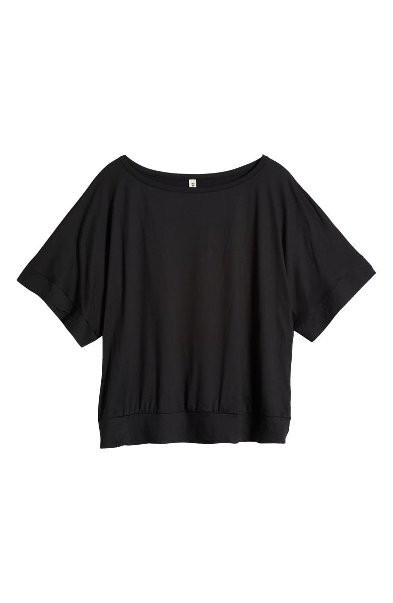 24seven Comfort Apparel Loose Fit T-Shirt, Alternate, color, Black