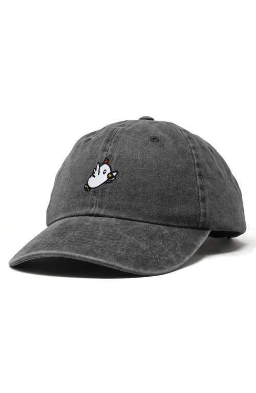 DALIX DALIX CHICKEN EMBROIDERED COTTON CAP