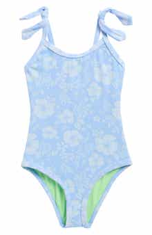 Beach Lingo Kids' Binding One-Piece Swimsuit