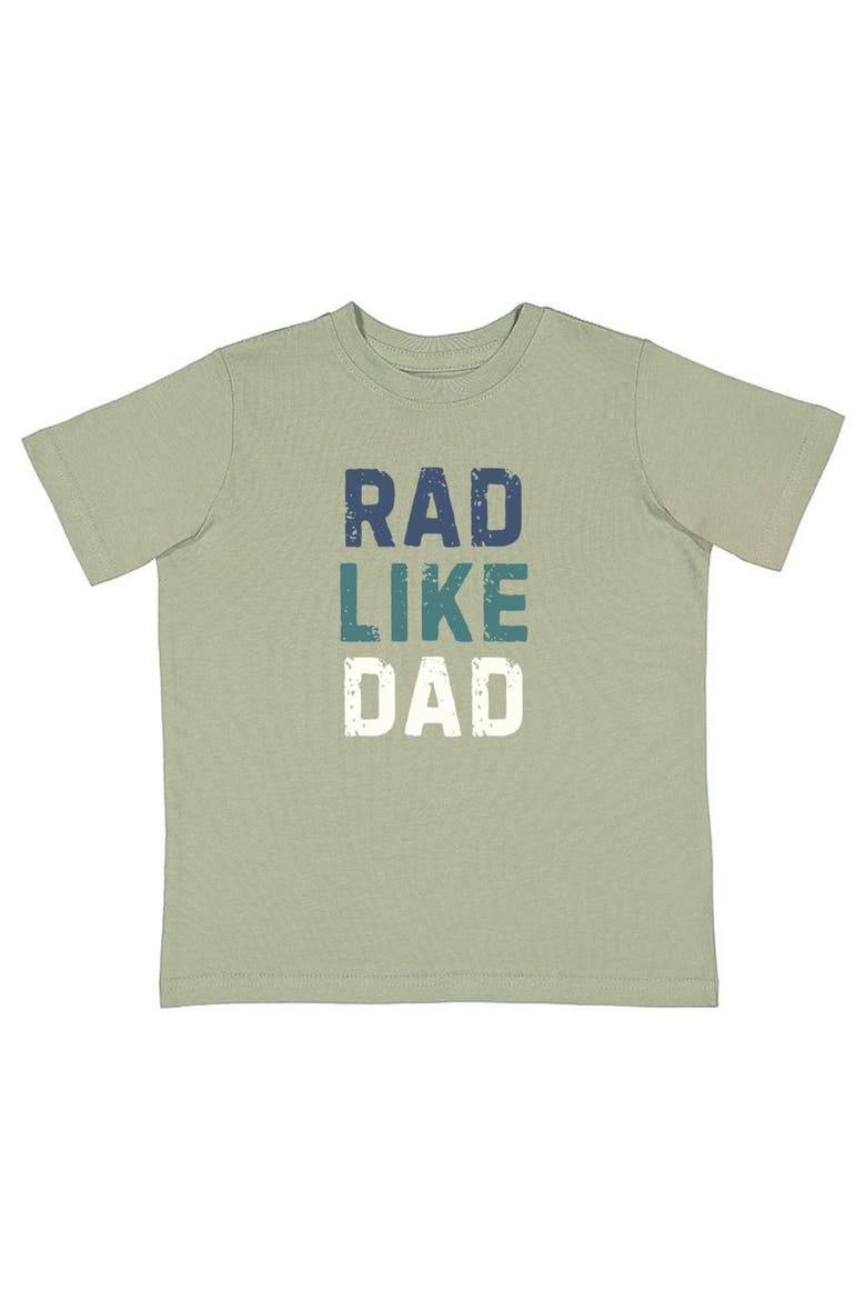 Rad Like Dad Short Sleeve T-Shirt, Main, color, Sage