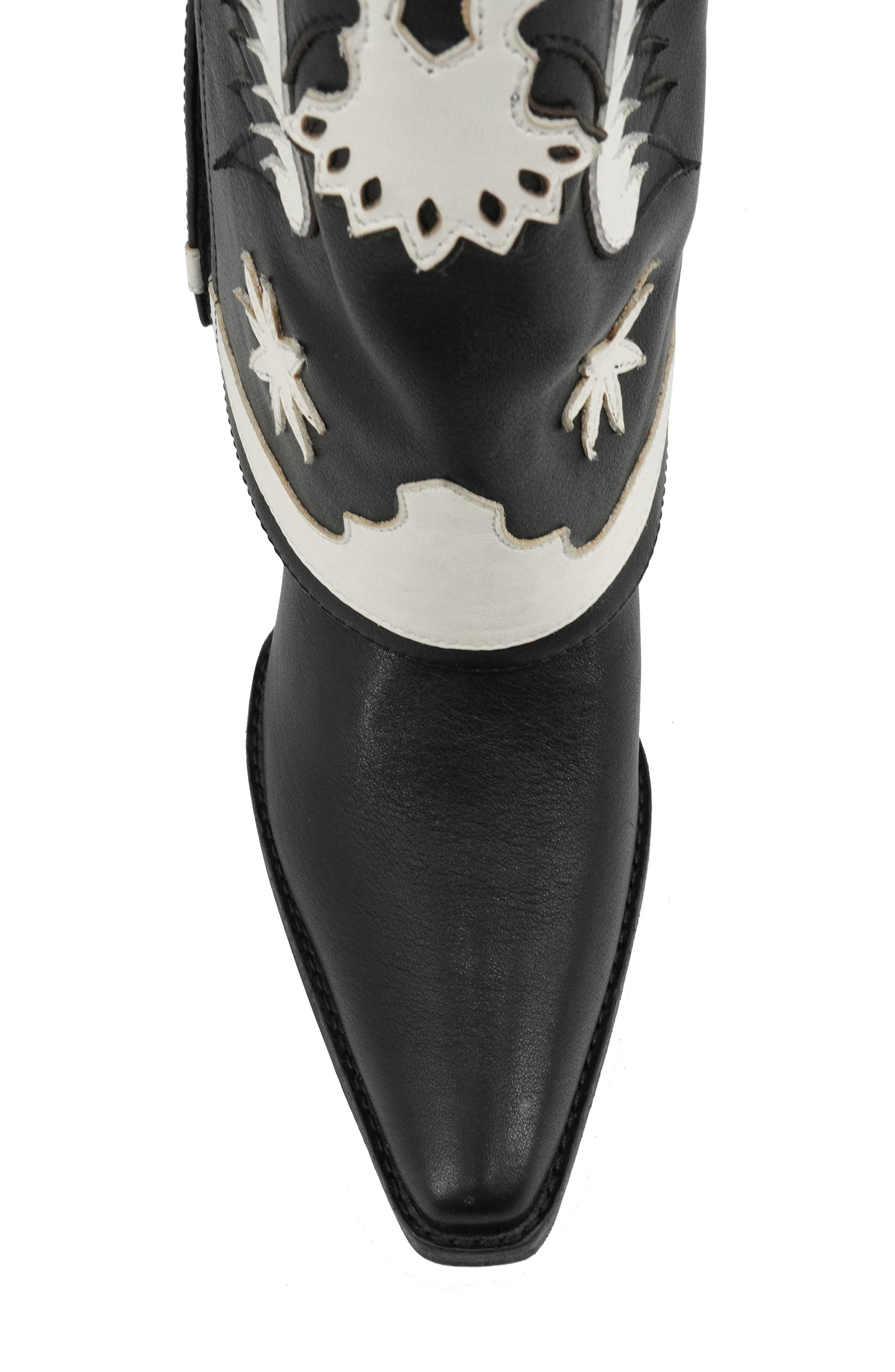 ZIGI Hungria Knee High Western Boot, Alternate, color, 