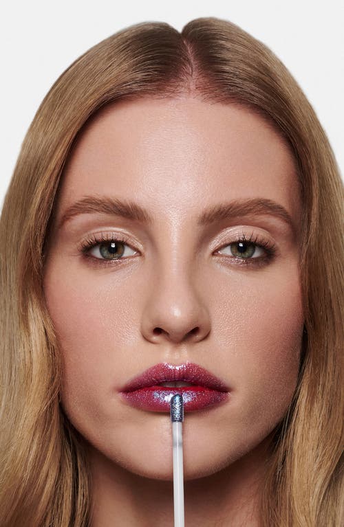 Wonderskin Wonder Blading Top Gloss In Blue Glitter