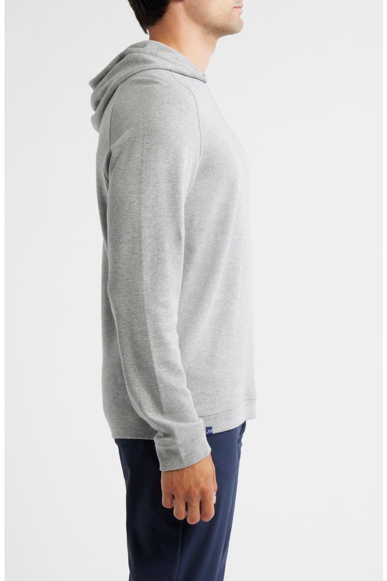 Cotton Blend Hoodie, Alternate, color, LIGHT GRAY