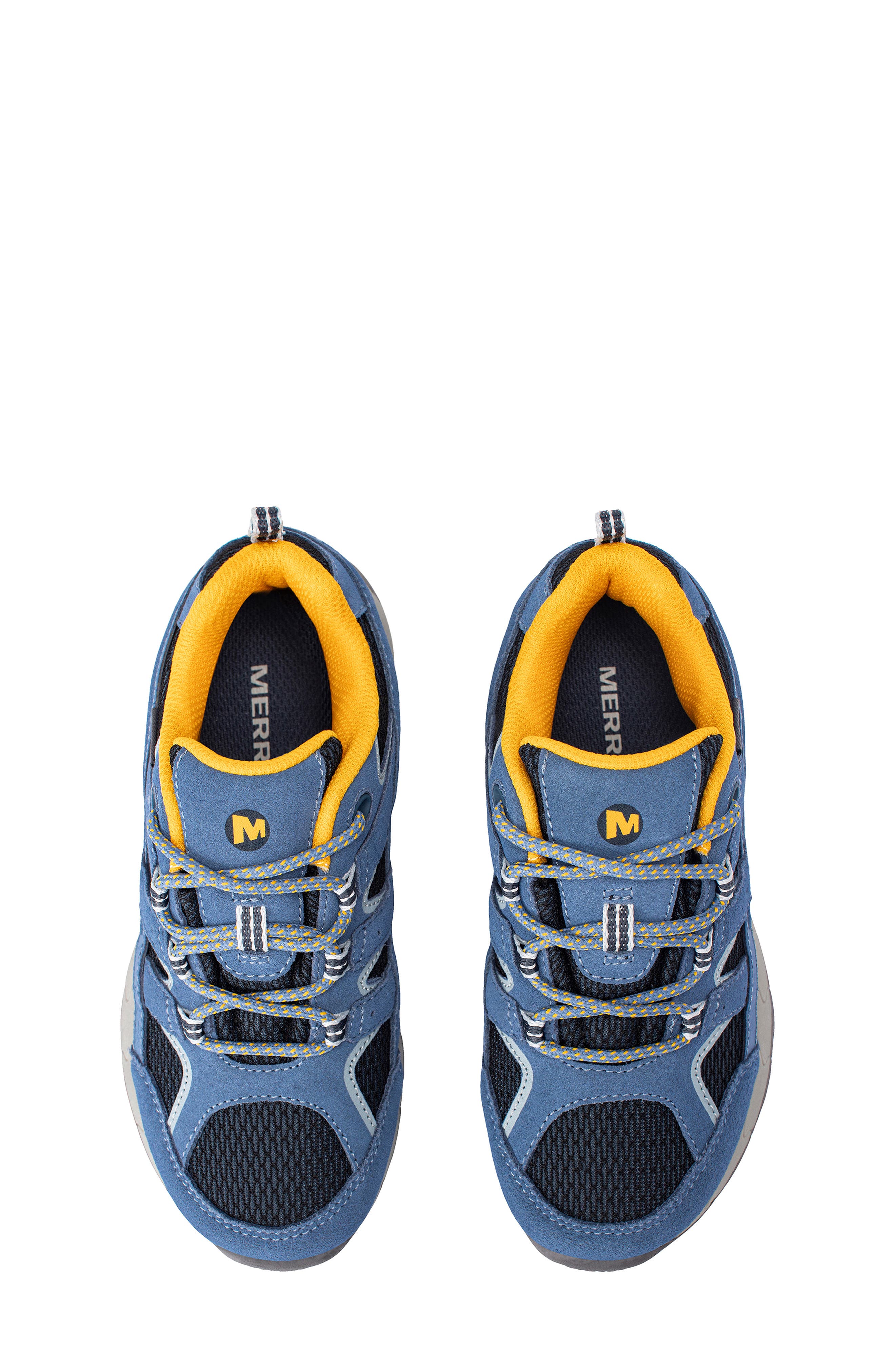 Kids' Moab Sneaker, Alternate, color, BLUE/GREY