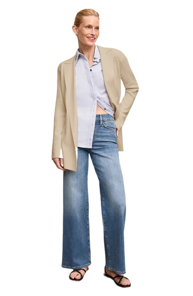 M.M.LaFleur Merritt Jardigan - Basket Stitch, Main, color, Latte