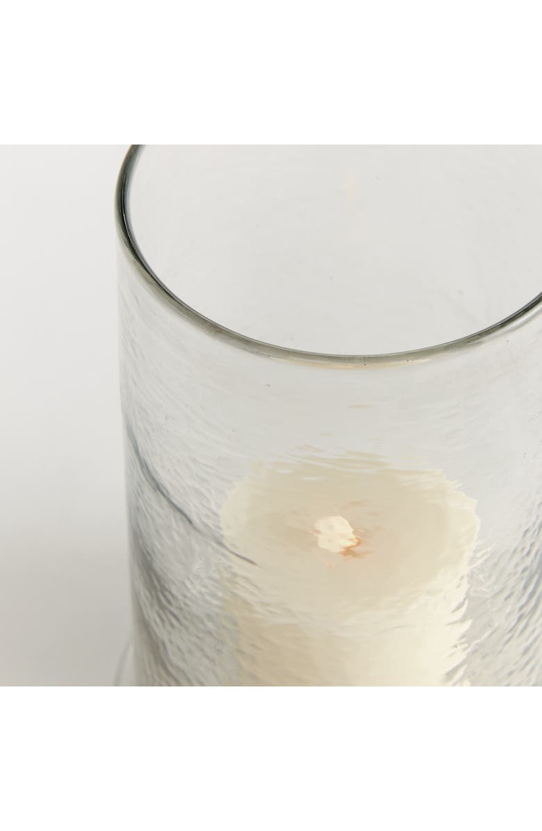 Napa Home & Garden Gabriel Hurricane Medium - Tapered Clear Glass Candle Holder, Alternate, color, Clear