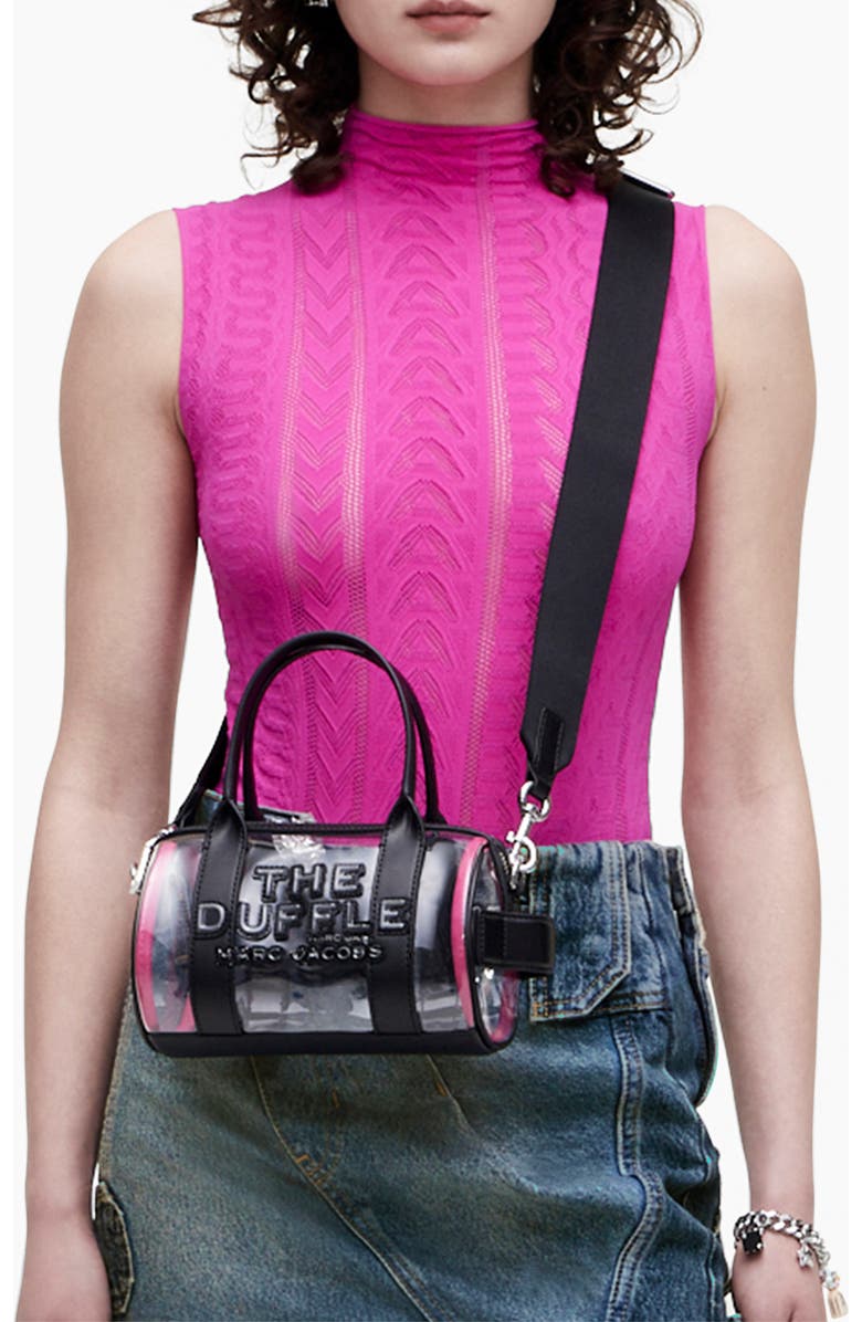 Marc Jacobs The Clear Crossbody Duffle Bag, Alternate, color,