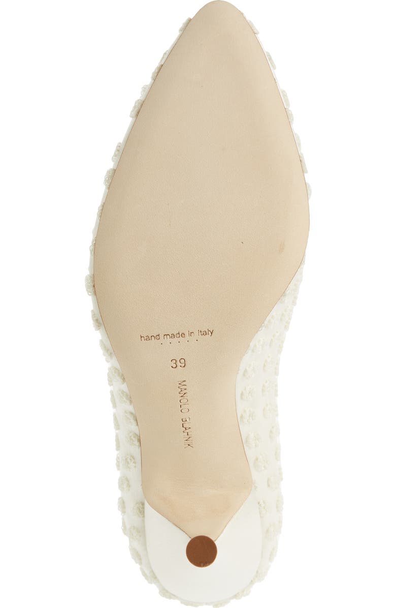 Manolo Blahnik Hangisi Pointed Toe Pump, Alternate, color,