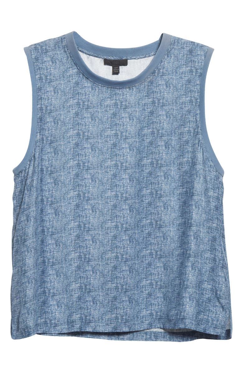 ATM Anthony Thomas Melillo Silk Muscle Tank, Alternate, color, 