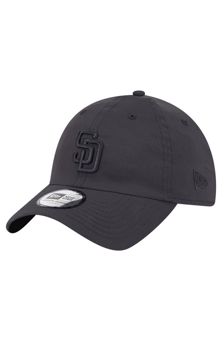 New Era Men's New Era Black San Diego Padres Ripstop Casual Classic Adjustable Hat, Main, color, 