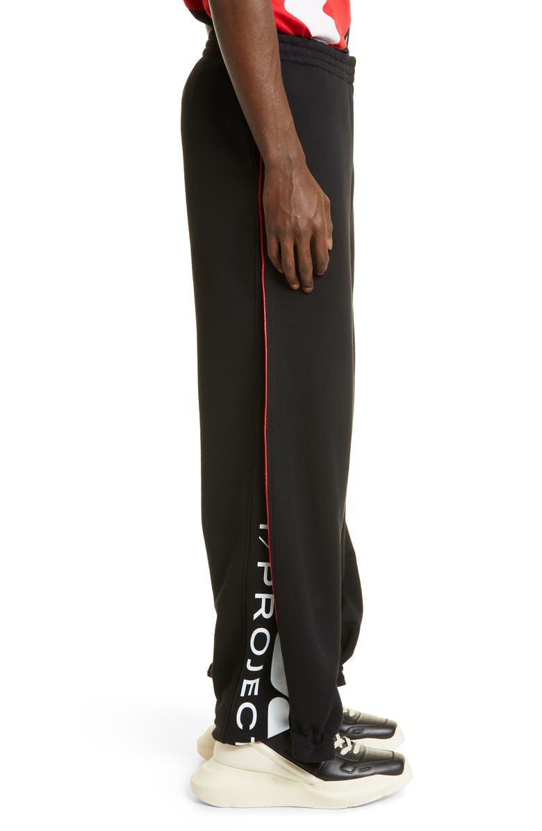 Y/Project x FILA Logo Panel Cotton Sweatpants, Alternate, color,