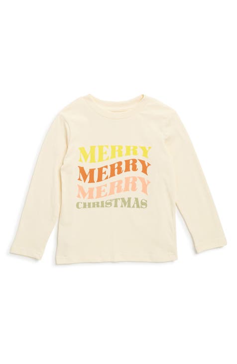 Kids' Merry Graphic Long Sleeve Tee (Toddler, Little Kid & Big Kid)