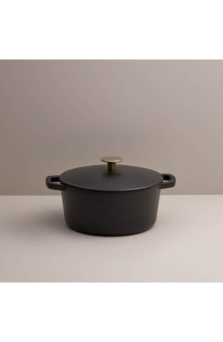 KANA 3.5 Quart Mini Dutch Oven, Main, color, Black